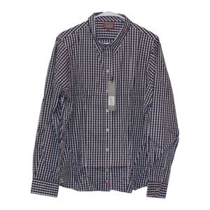 NEW Pennington Bailes Black & White Checks Button-Down Shirts Men's Size XXL